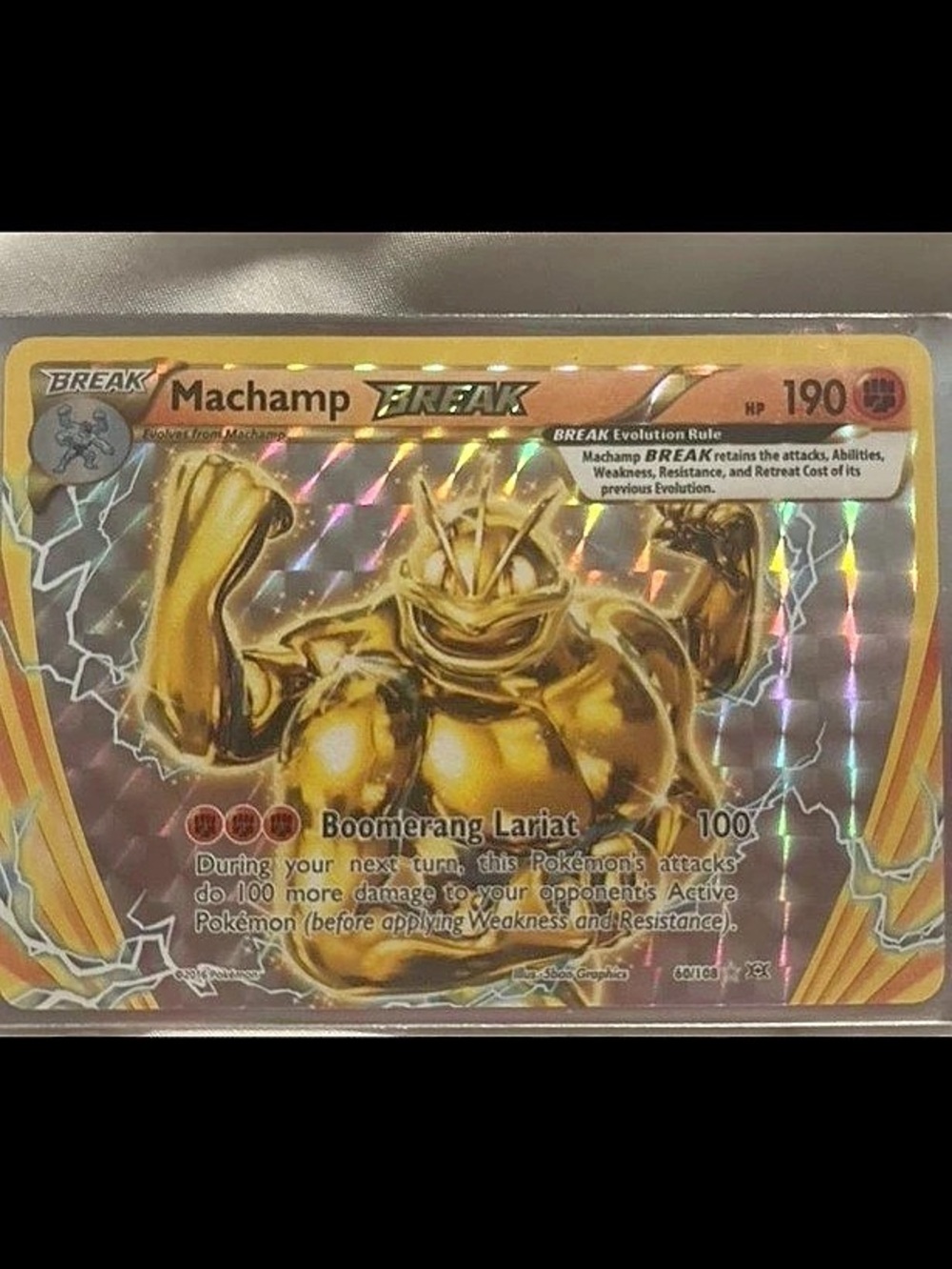 Nintendo Machamp BREAK 60/108 XY Evolutions Pokémon Trading Card